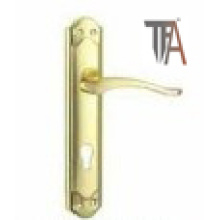 Golden Color Iron Material Door Handles